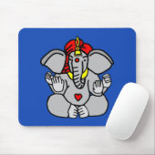 Lord Ganesha Mousepad (Mit Mouse)