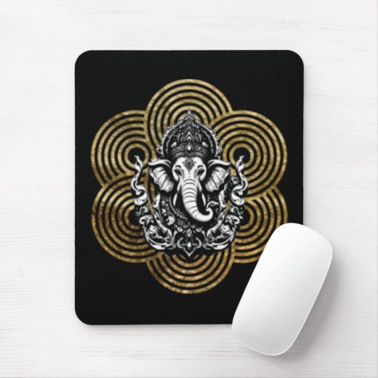 Lord Ganesha Mousepad (Mit Mouse)