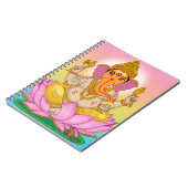 Lord Ganesha-Notebook Notizblock (Linke Seite)