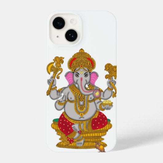 Lord Ganesha Phone Cover iPhone Hülle (Rückseite)