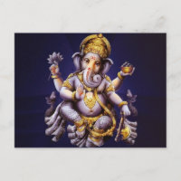 Lord Ganesha Postcard