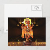 Lord Ganesha Postcard Postkarte (Vorne/Hinten)