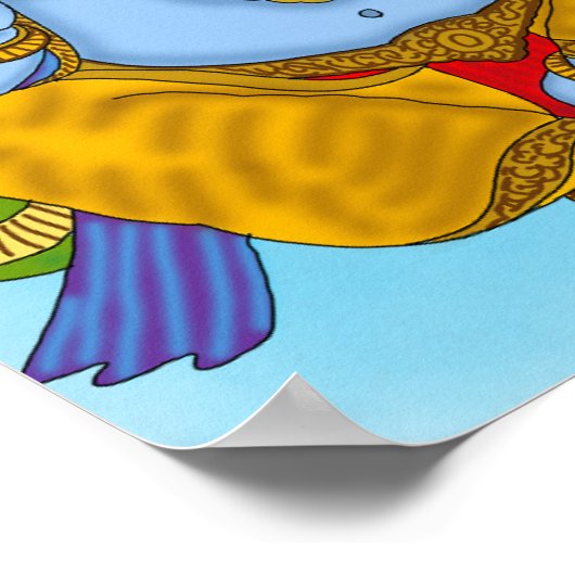 Lord Ganesha Poster (Ecke)