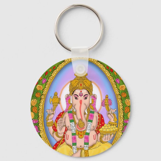 Lord Ganesha Schlüsselanhänger (Vorderseite)