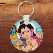 Lord Ganesha Schlüsselanhänger (Vorderseite)