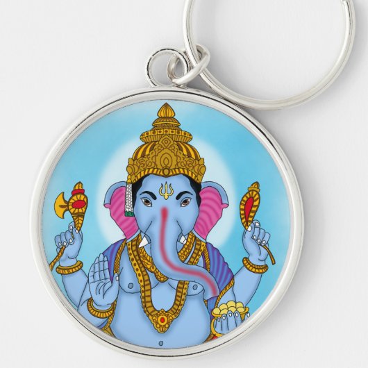 Lord Ganesha Schlüsselanhänger (Vorne)