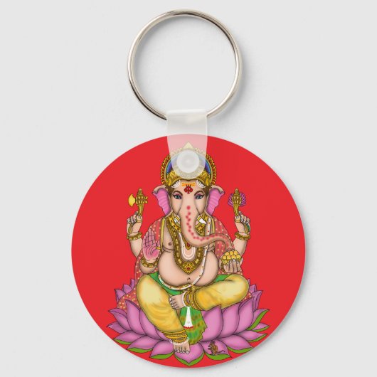 Lord Ganesha Schlüsselanhänger  (Vorderseite)