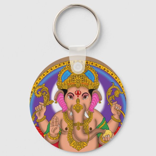 Lord Ganesha Schlüsselanhänger (Vorderseite)