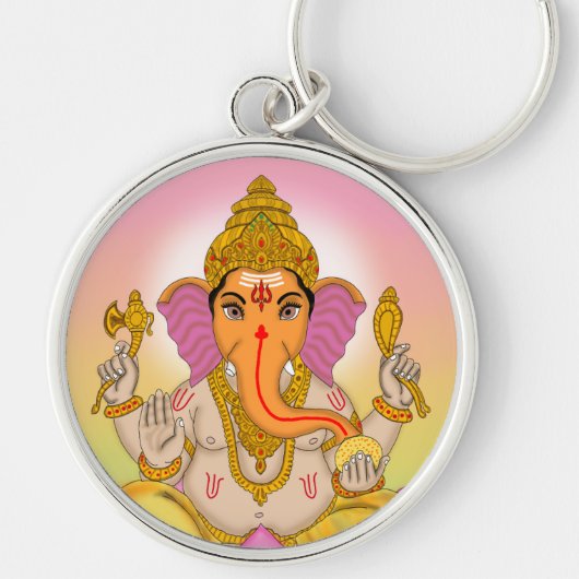 Lord Ganesha Schlüsselanhänger (Vorne)