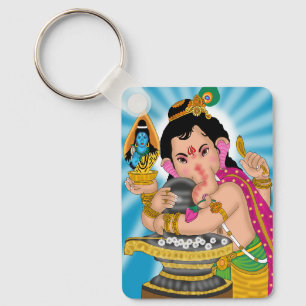 Lord Ganesha Schlüsselanhänger
