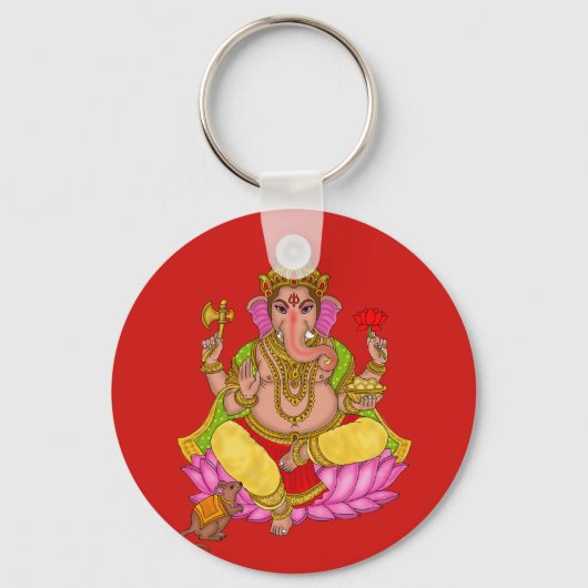 Lord Ganesha Schlüsselanhänger (Vorderseite)