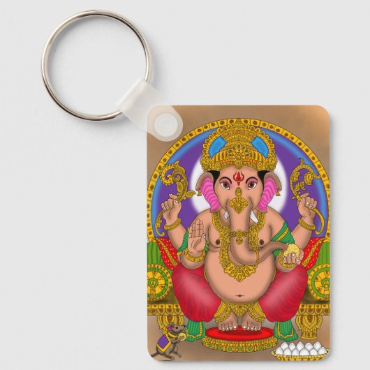 Lord Ganesha Schlüsselanhänger (Vorderseite)
