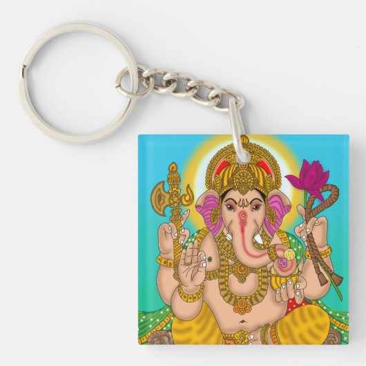 Lord Ganesha Schlüsselanhänger (Vorderseite)