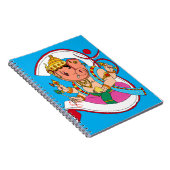 Lord Ganesha Schreibwaren Notizblock (Rechte Seite)