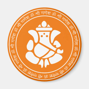 Lord Ganesha Sign Magnets Magnet