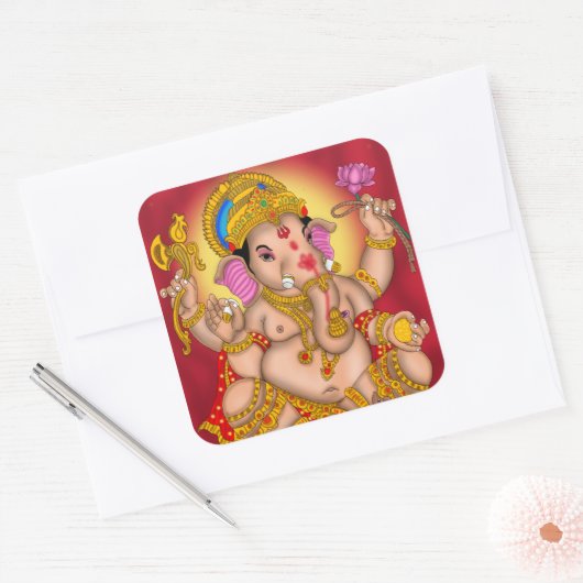 Lord Ganesha Sticker (Umschlag)