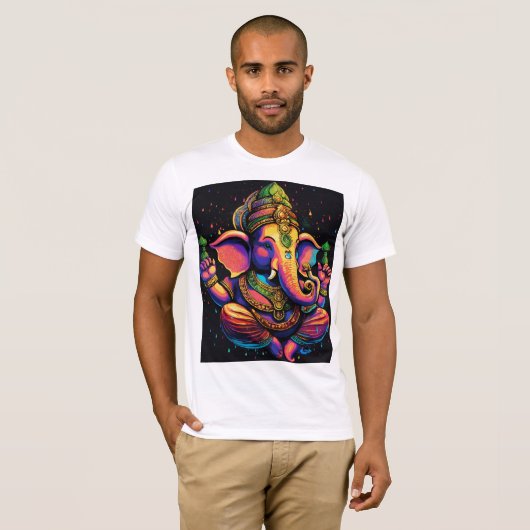 Lord Ganesha T-Shirt (Vorne ganz)