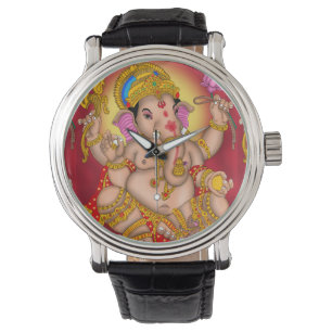 Lord Ganesha Wall Clock Armbanduhr