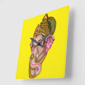 Lord Ganesha Wanduhr (Winkel)