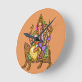 Lord Ganesha Wanduhr (Winkel)