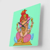 Lord Ganesha Wanduhr (Winkel)