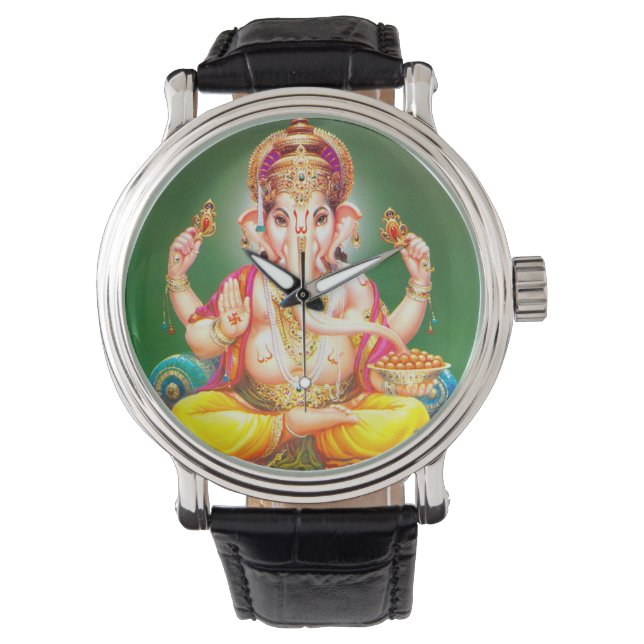 Lord Ganesha Watch Armbanduhr (Vorderseite)