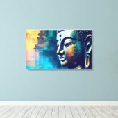 Lord Gautam Buddha Wall Leinwand Malerei (Insitu (Holzboden))