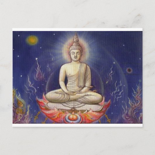 Lord Gautama Buddha Postkarte (Vorderseite)