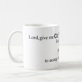 Lord, geben mir Kaffee….Tasse Kaffeetasse (Links)