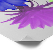 Lord" Gebet in einem Regenbogen-Blume an der Grenz Poster (Ecke)