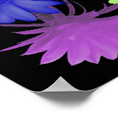 Lord" Gebet in einem Regenbogen-Blume an der Grenz Poster (Ecke)