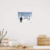 Lord gib mir Geduld Poster (Küche)