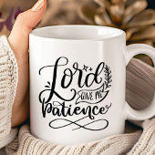 Lord Give me Patient Bible Verse Kaffeetasse