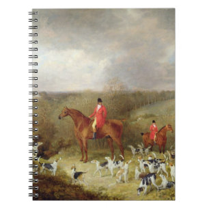 Lord Glamis und seine Staghounds, 1823 (Öl auf Notizblock