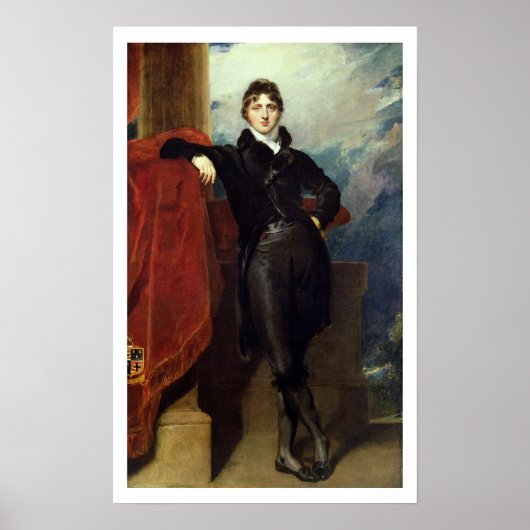 Lord Granville Leveson-Gower, Spater 1st Earl Gran Poster (Vorne)