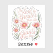 Lord Greater als Giants Du siehst religiös aus Aufkleber (Blatt)