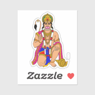 Lord Hanuman Aufkleber