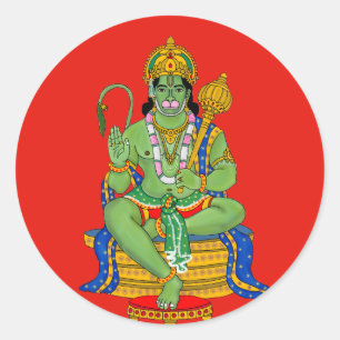 Lord Hanuman Aufkleber