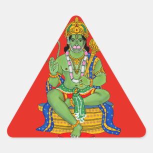 Lord Hanuman Aufkleber