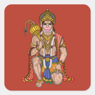 Lord Hanuman Aufkleber