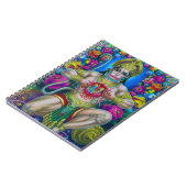 Lord Hanuman, hindischer Gott Notizblock (Linke Seite)