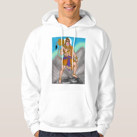 Lord Hanuman Hoodie (Vorderseite)