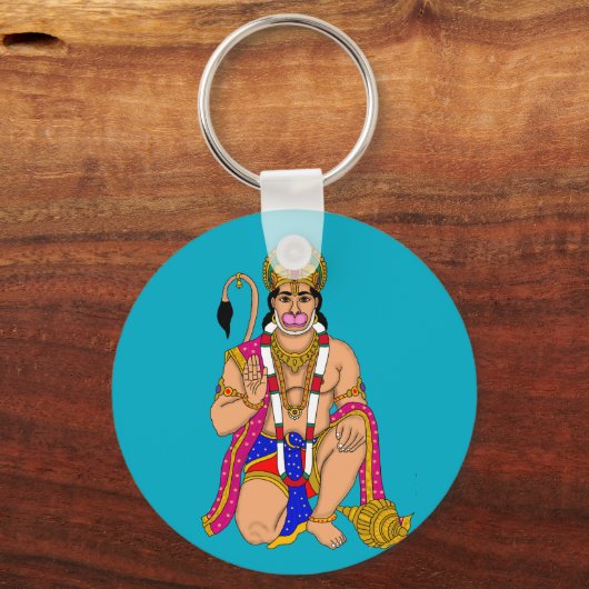 Lord Hanuman Keychain Schlüsselanhänger (Vorderseite)