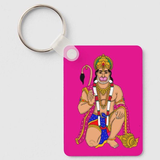 Lord Hanuman Keychain Schlüsselanhänger (Vorderseite)
