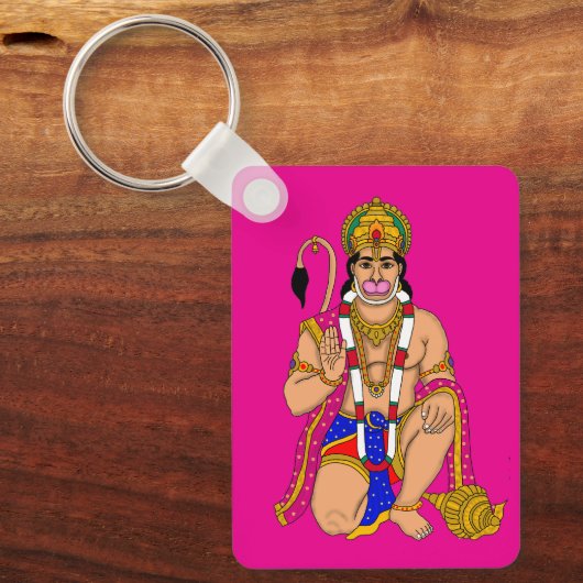 Lord Hanuman Keychain Schlüsselanhänger (Vorderseite)