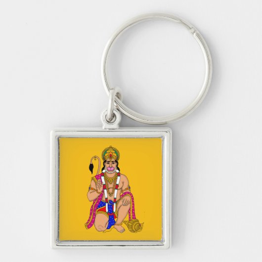 Lord Hanuman Keychain Schlüsselanhänger (Vorne)