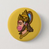 Lord Hanuman Knöpfe Button (Vorderseite)
