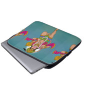 Lord Hanuman Laptop Cover (Vorne Knopf)