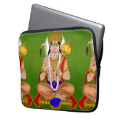 Lord Hanuman Laptop Cover (Vorderseite Links)