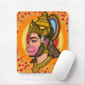 Lord Hanuman-Mausepad Mousepad (Mit Mouse)